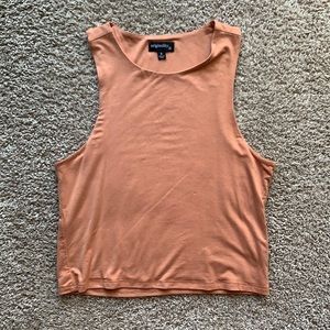 Dry Good form fitting tank top. Size S